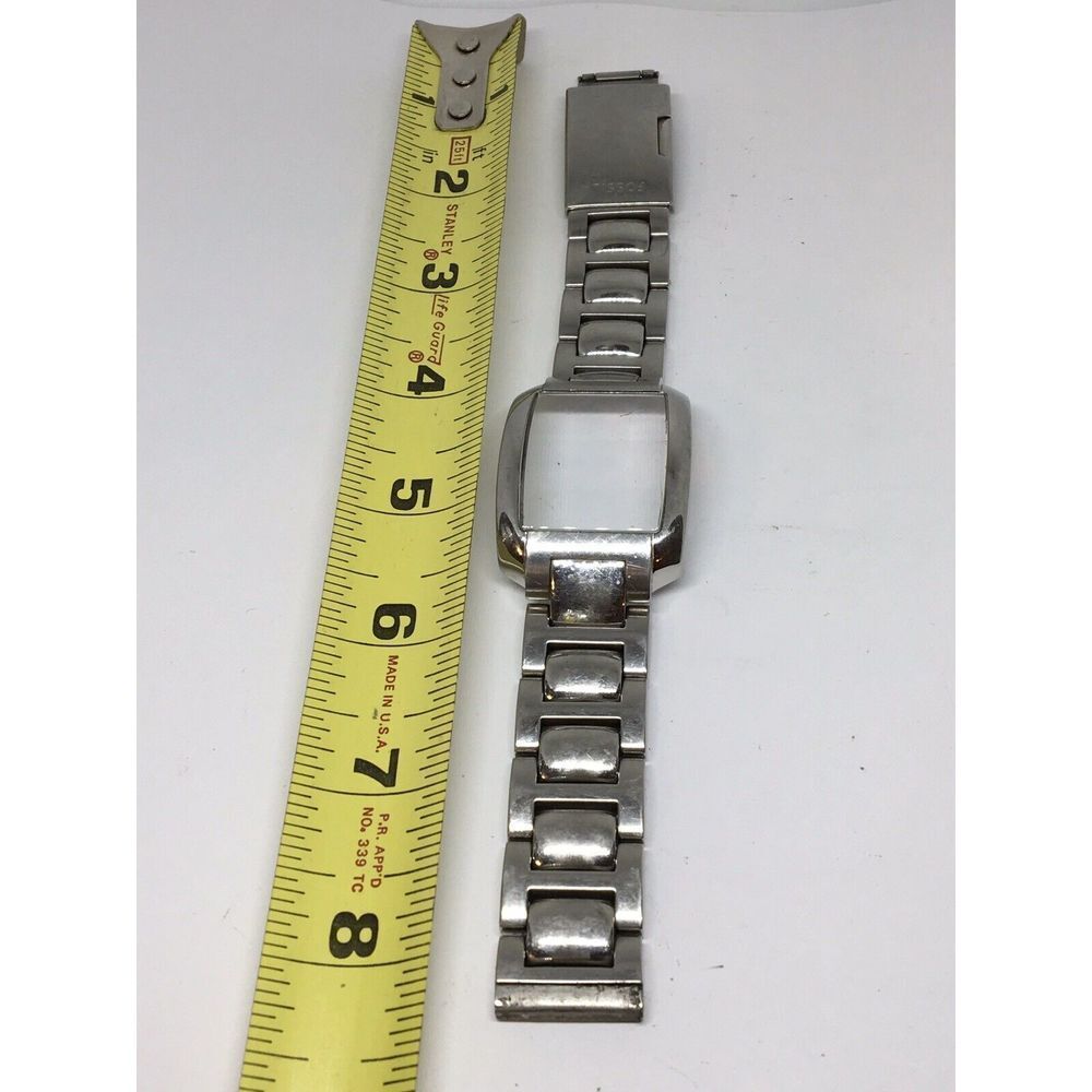 Authentic Fossil Watch Band Bracelet Links Case Use For Parts Used 20mm V796